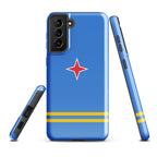 Aruba Flag Tough Cellphone case for Samsung® - Conscious Apparel Store