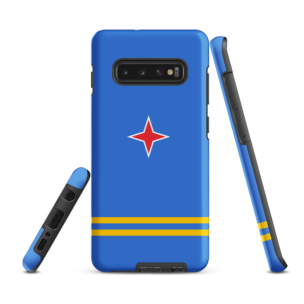 Aruba Flag Tough Cellphone case for Samsung® - Conscious Apparel Store