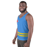 Aruba Flag Unisex Tank Top - Conscious Apparel Store