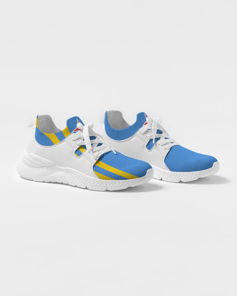 Aruba Flag Women's Two-Tone Sneaker - Conscious Apparel Store