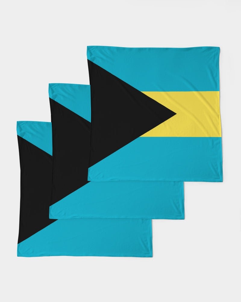 Bahamas Flag Bandana Set - Conscious Apparel Store