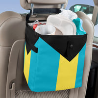 Bahamas Flag Car Trash Bag - Conscious Apparel Store