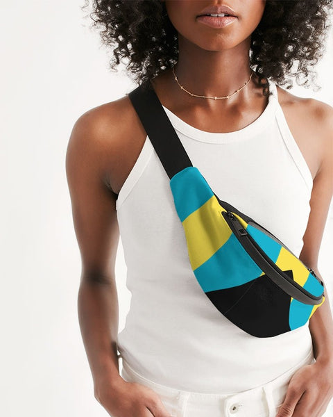 Bahamas Flag Crossbody Sling Bag - Conscious Apparel Store