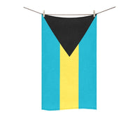 Bahamas Flag Hand Towel 16"x28" - Conscious Apparel Store