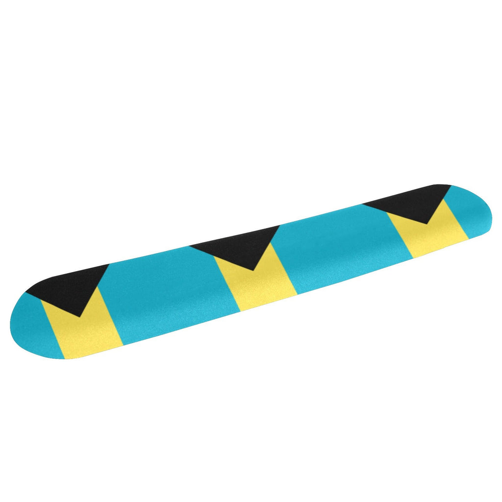 Bahamas Flag Keyboard Wrist Rest Pad - Conscious Apparel Store