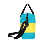 Bahamas Flag Large Capacity Duffle Bag - Conscious Apparel Store