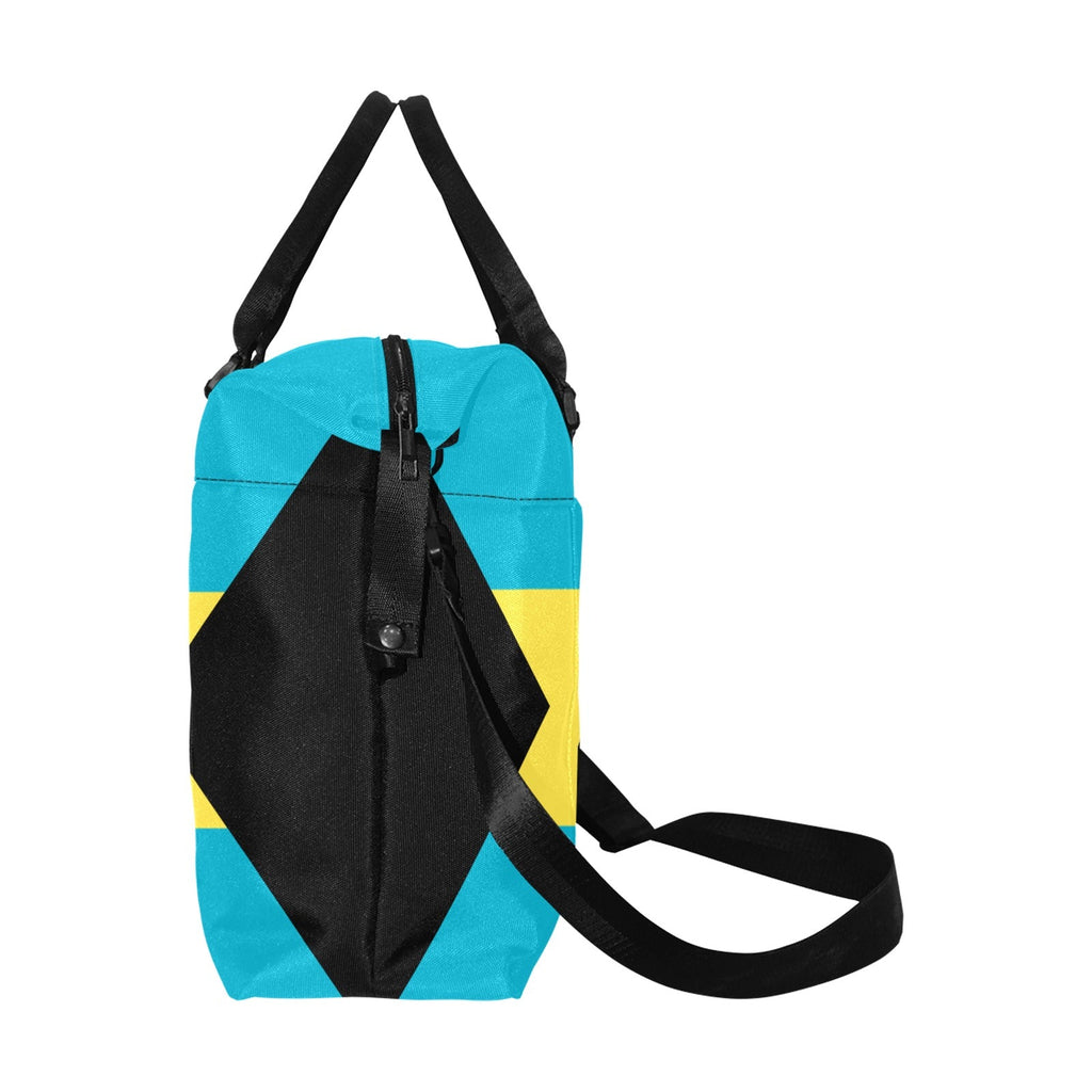 Bahamas Flag Large Capacity Duffle Bag - Conscious Apparel Store