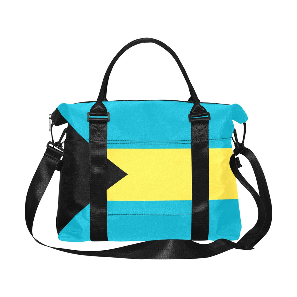 Bahamas Flag Large Capacity Duffle Bag - Conscious Apparel Store