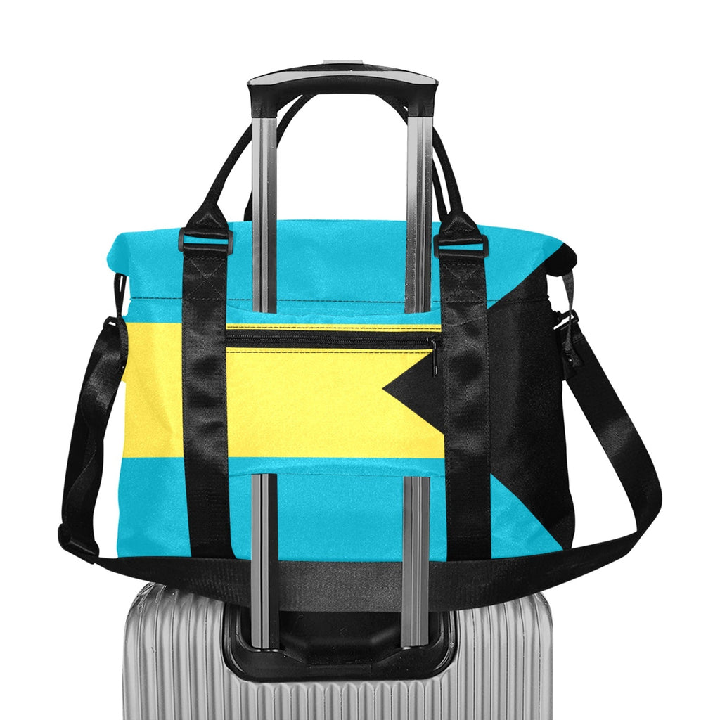 Bahamas Flag Large Capacity Duffle Bag - Conscious Apparel Store