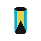 Bahamas Flag Neoprene Can Cooler 5" x 2.3" dia. - Conscious Apparel Store