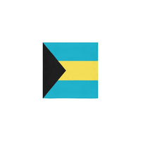 Bahamas Flag Square Towel 13“x13” - Conscious Apparel Store
