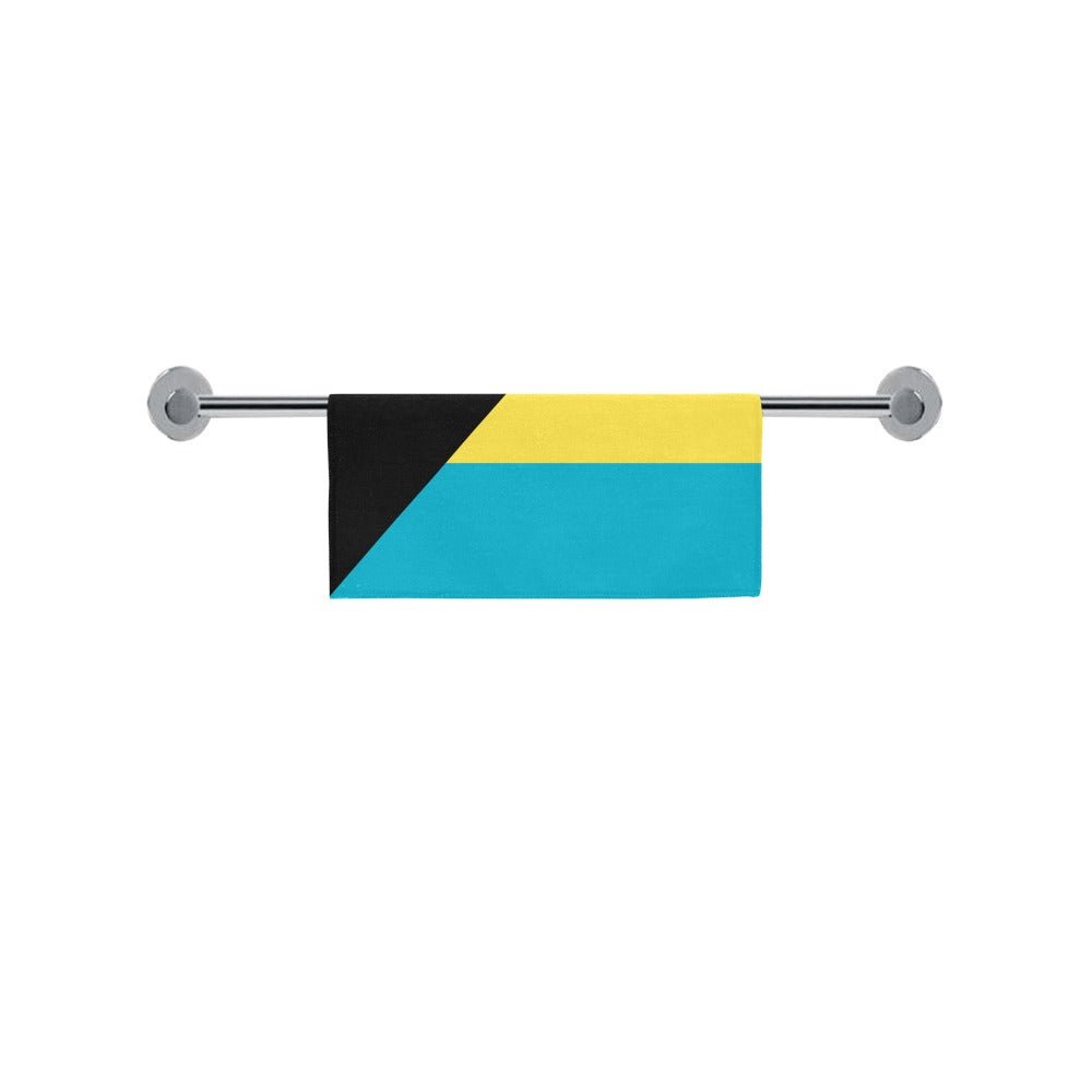 Bahamas Flag Square Towel 13“x13” - Conscious Apparel Store
