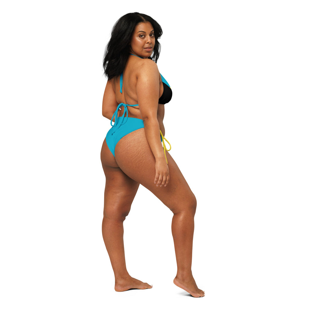 Bahamas Flag string bikini - Conscious Apparel Store