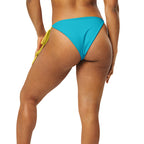Bahamas Flag string bikini bottom - Conscious Apparel Store