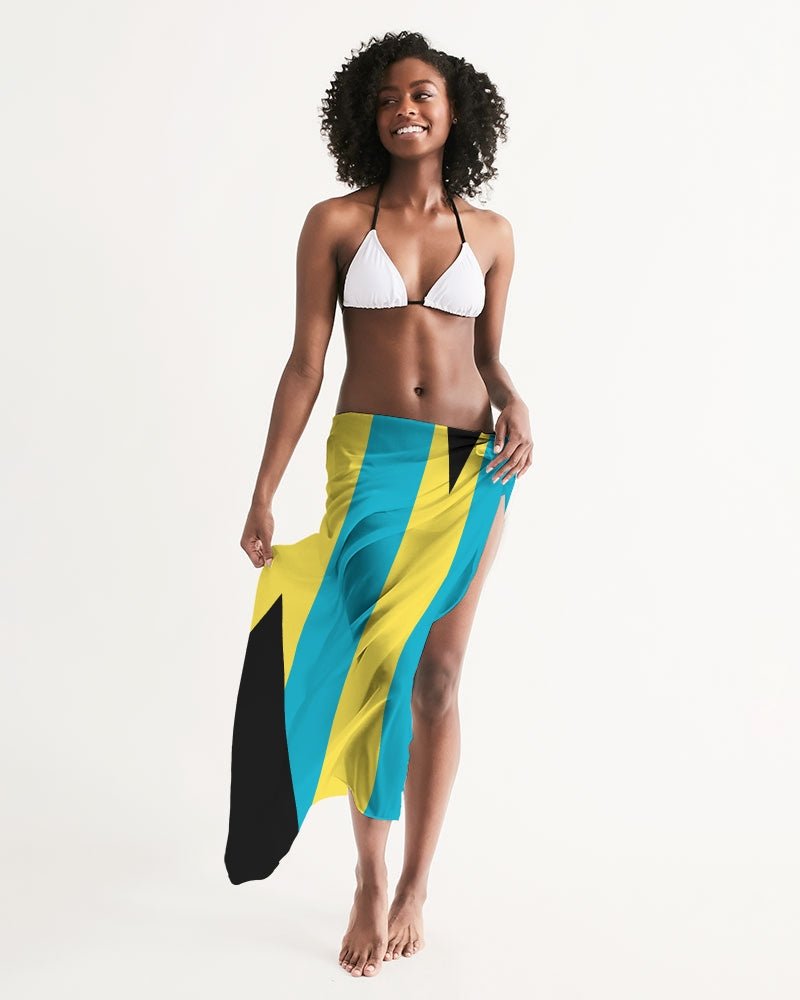 Bahamas Flag Swim Cover Up - Conscious Apparel Store