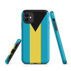 Bahamas Flag Tough Cellphone Case for iPhone® - Conscious Apparel Store