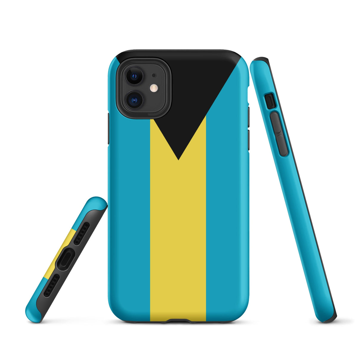 Bahamas Flag Tough Cellphone Case for iPhone® - Conscious Apparel Store