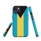 Bahamas Flag Tough Cellphone Case for iPhone® - Conscious Apparel Store