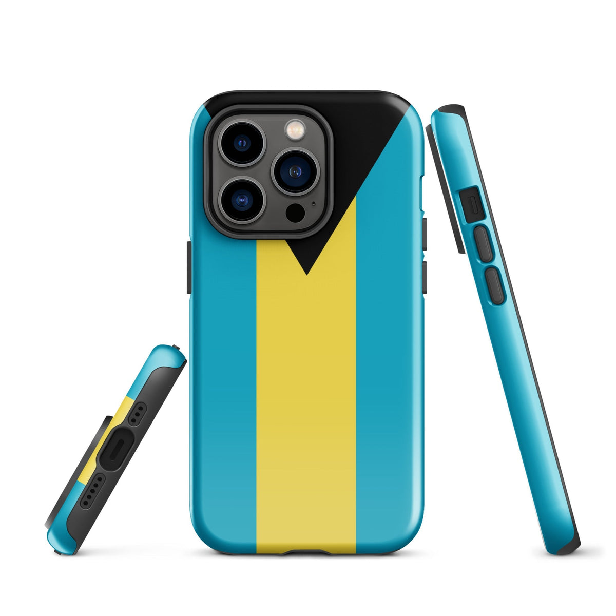Bahamas Flag Tough Cellphone Case for iPhone® - Conscious Apparel Store