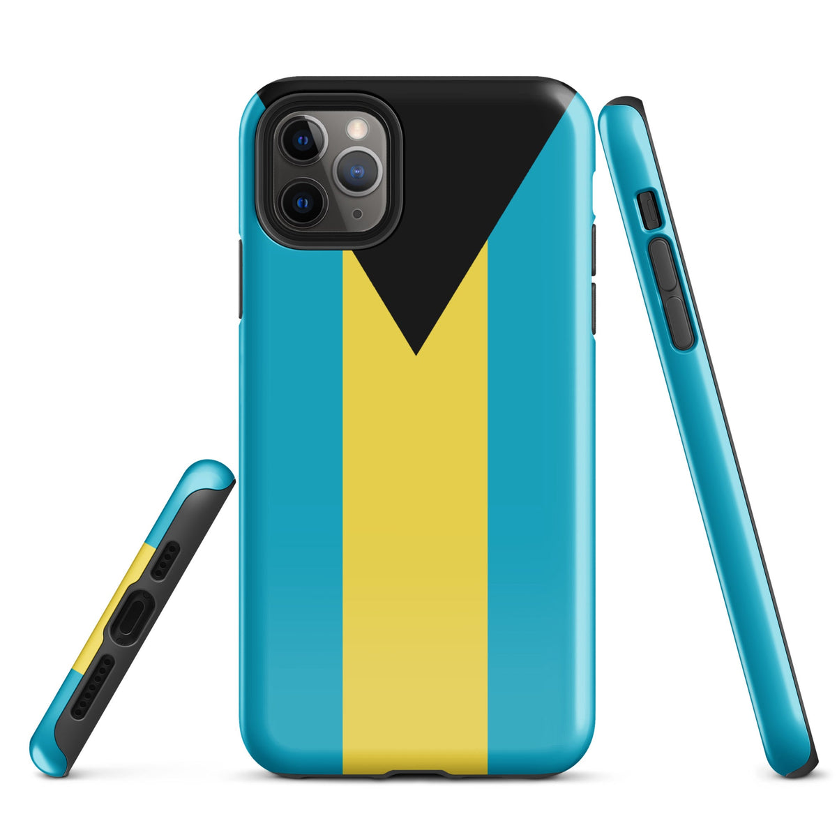 Bahamas Flag Tough Cellphone Case for iPhone® - Conscious Apparel Store