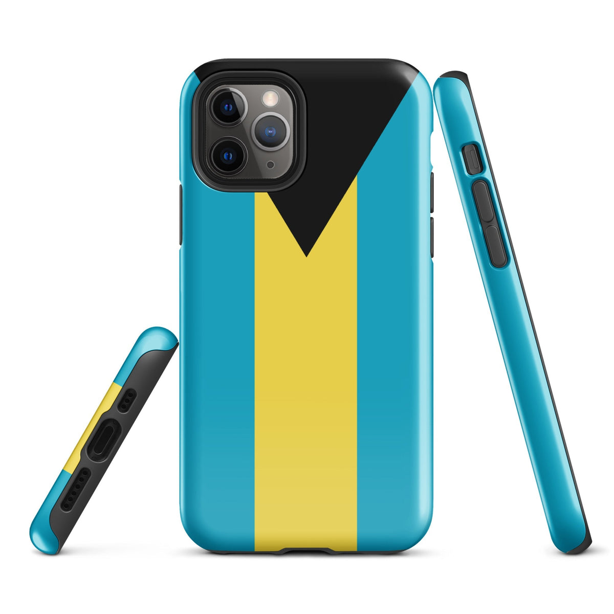 Bahamas Flag Tough Cellphone Case for iPhone® - Conscious Apparel Store