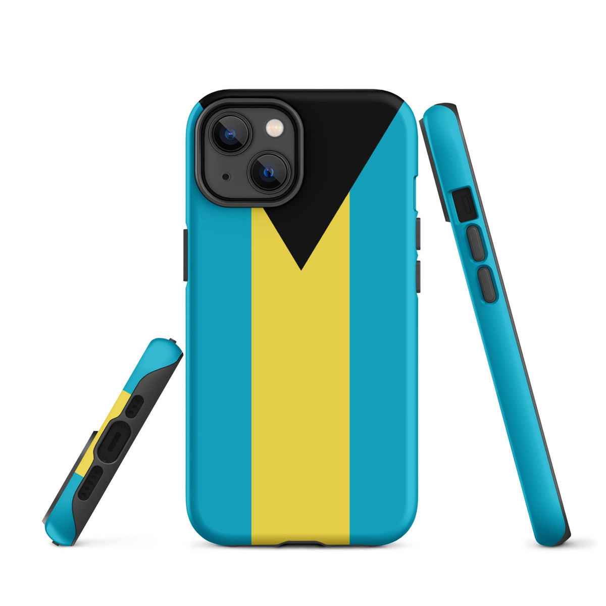 Bahamas Flag Tough Cellphone Case for iPhone® - Conscious Apparel Store