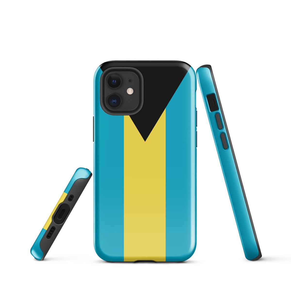 Bahamas Flag Tough Cellphone Case for iPhone® - Conscious Apparel Store