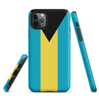 Bahamas Flag Tough Cellphone Case for iPhone® - Conscious Apparel Store