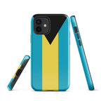 Bahamas Flag Tough Cellphone Case for iPhone® - Conscious Apparel Store