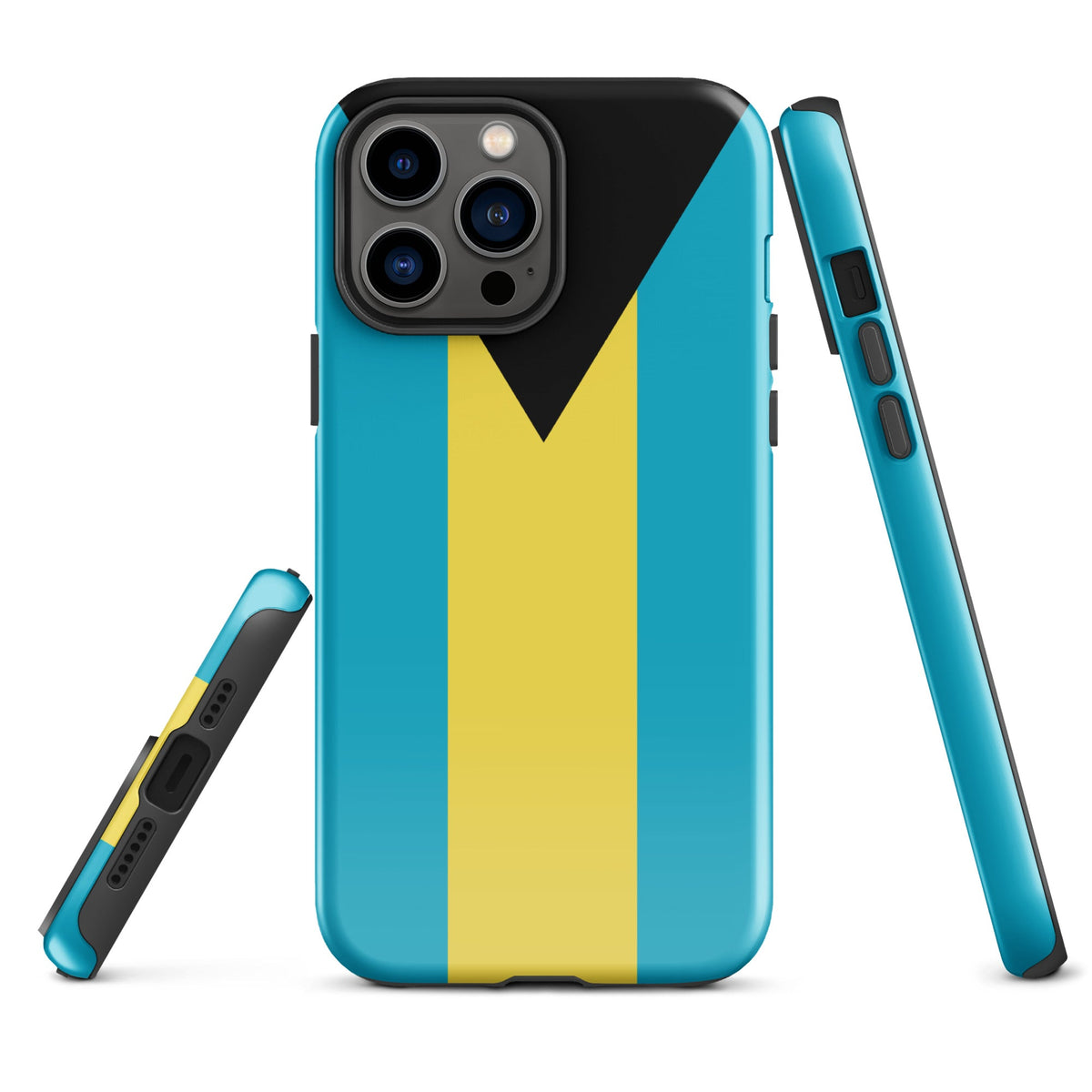 Bahamas Flag Tough Cellphone Case for iPhone® - Conscious Apparel Store