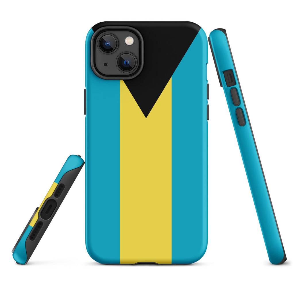 Bahamas Flag Tough Cellphone Case for iPhone® - Conscious Apparel Store