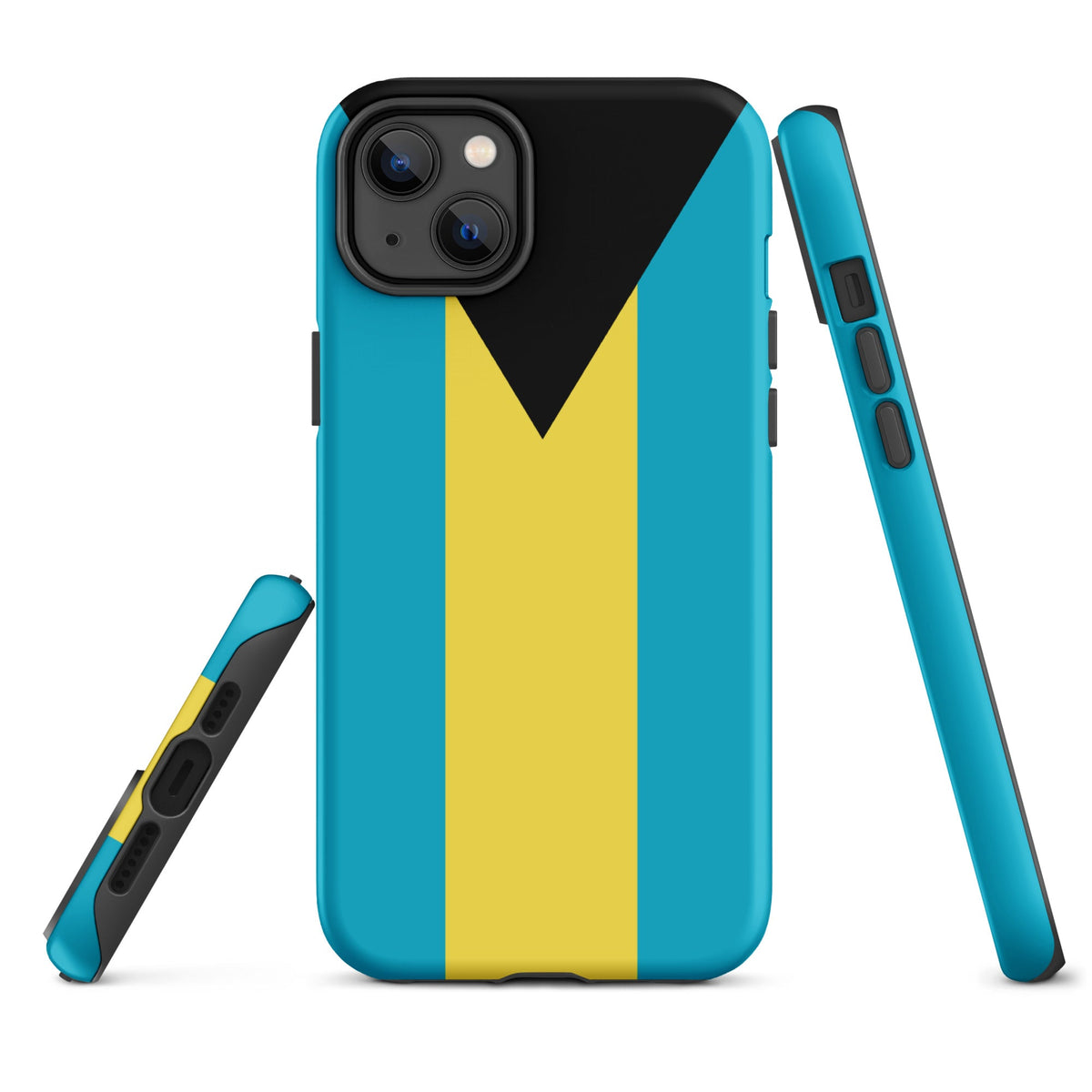 Bahamas Flag Tough Cellphone Case for iPhone® - Conscious Apparel Store