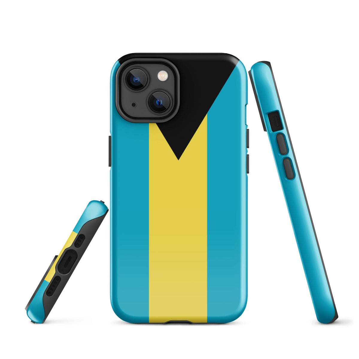 Bahamas Flag Tough Cellphone Case for iPhone® - Conscious Apparel Store