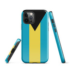Bahamas Flag Tough Cellphone Case for iPhone® - Conscious Apparel Store