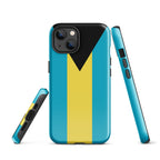 Bahamas Flag Tough Cellphone Case for iPhone® - Conscious Apparel Store