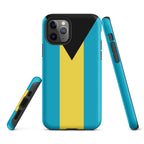 Bahamas Flag Tough Cellphone Case for iPhone® - Conscious Apparel Store