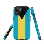Bahamas Flag Tough Cellphone Case for iPhone® - Conscious Apparel Store