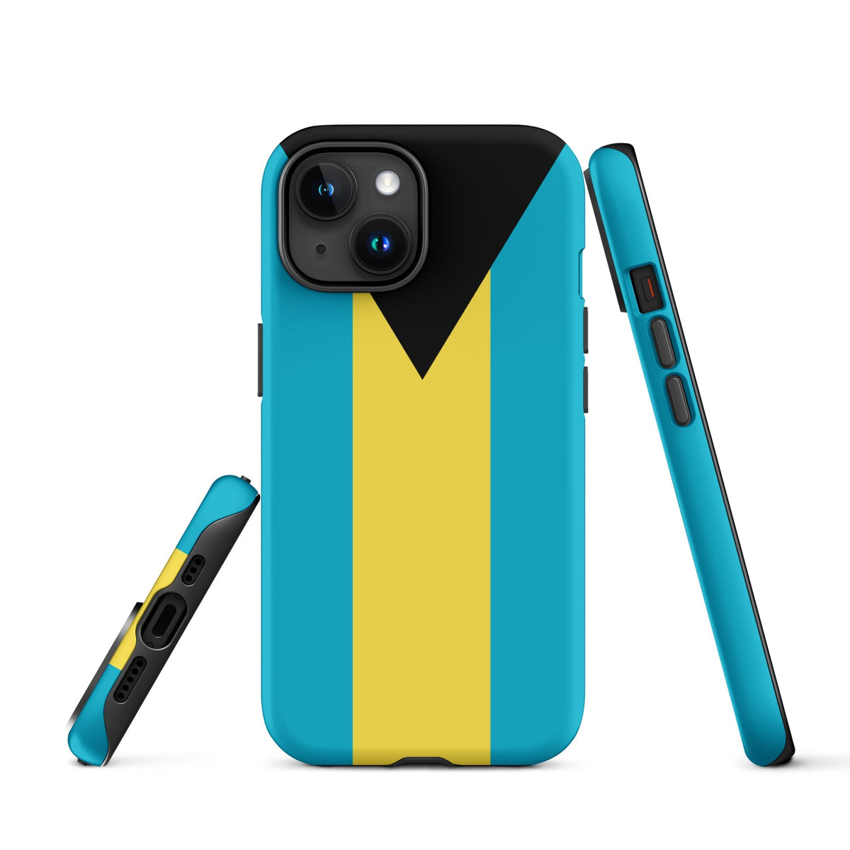 Bahamas Flag Tough Cellphone Case for iPhone® - Conscious Apparel Store