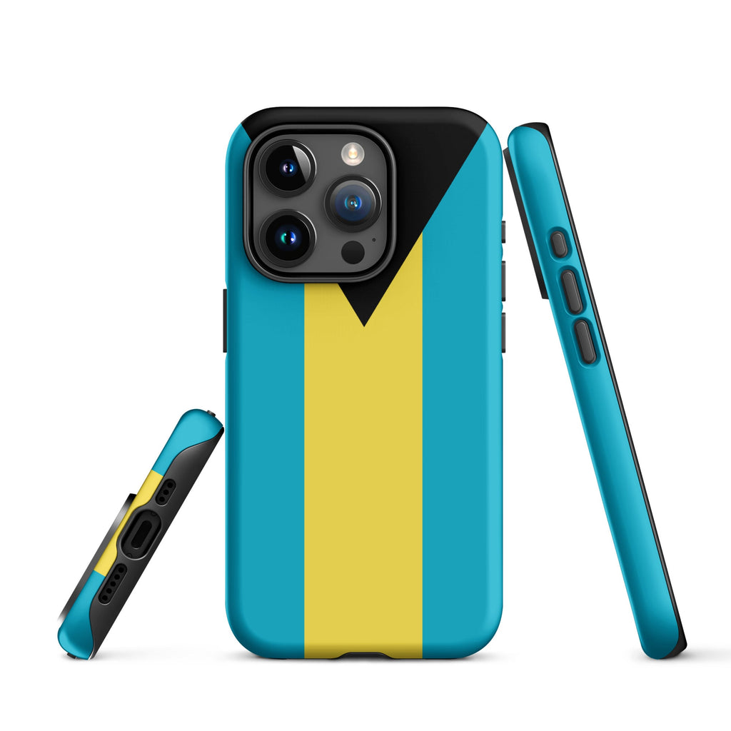 Bahamas Flag Tough Cellphone Case for iPhone® - Conscious Apparel Store