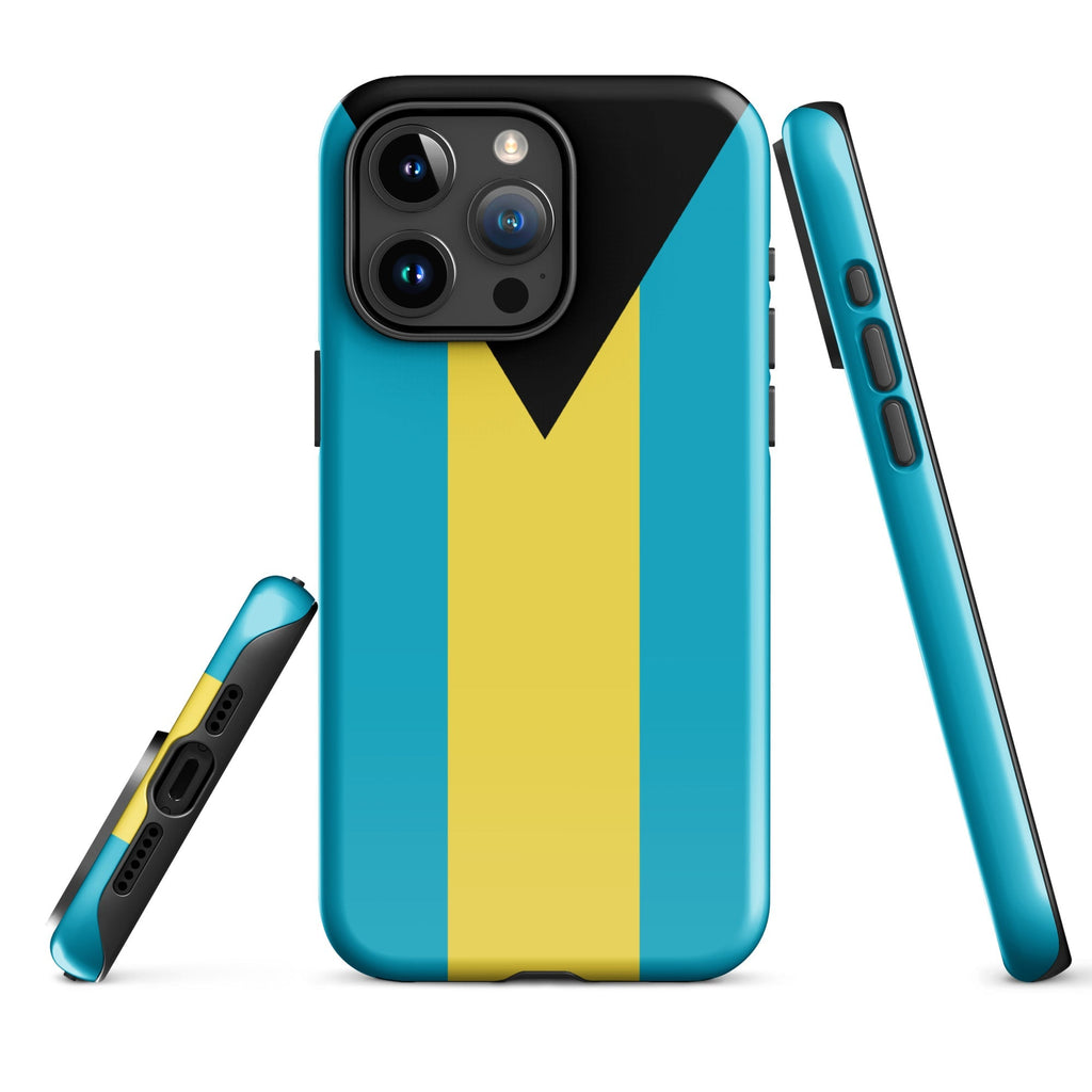 Bahamas Flag Tough Cellphone Case for iPhone® - Conscious Apparel Store