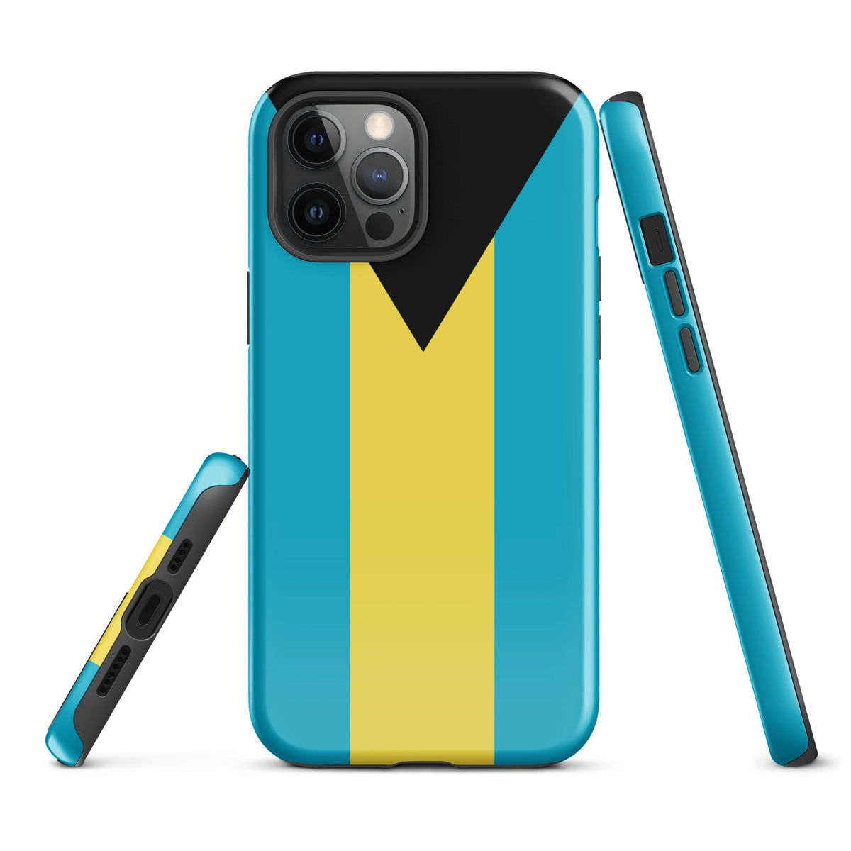 Bahamas Flag Tough Cellphone Case for iPhone® - Conscious Apparel Store