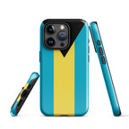 Bahamas Flag Tough Cellphone Case for iPhone® - Conscious Apparel Store