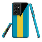 Bahamas Flag Tough Cellphone case for Samsung® - Conscious Apparel Store