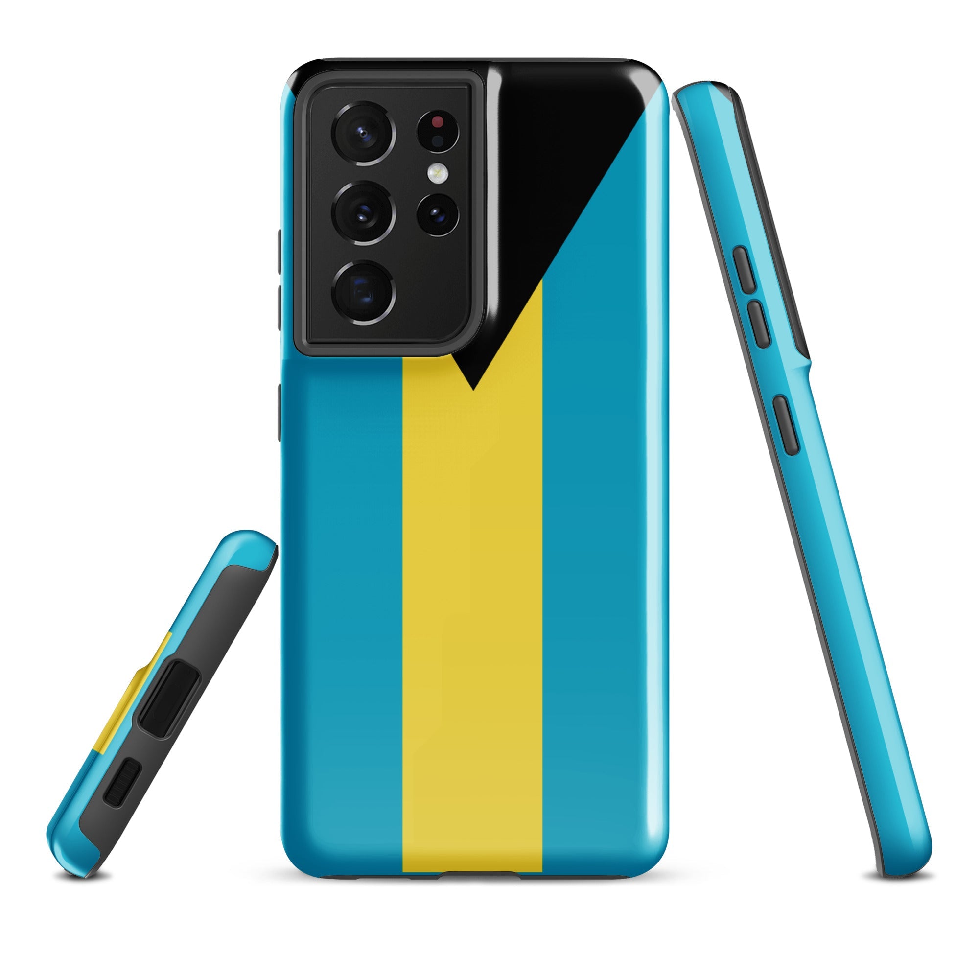 Bahamas Flag Tough Cellphone case for Samsung® - Conscious Apparel Store