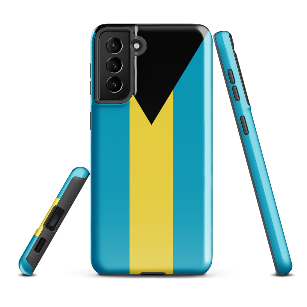 Bahamas Flag Tough Cellphone case for Samsung® - Conscious Apparel Store
