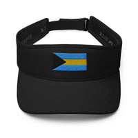 Bahamas Flag Visor - Conscious Apparel Store