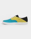 Bahamas Flag Women's Lace Up Canvas Shoe - Conscious Apparel Store