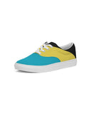 Bahamas Flag Women's Lace Up Canvas Shoe - Conscious Apparel Store