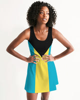 Bahamas Flag Women's Racerback Dress - Conscious Apparel Store