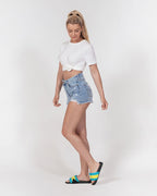 Bahamas Flag Women's Slide Sandal - Conscious Apparel Store